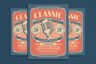 Classic Music Show Flyer: A Professional Design Solution for Print