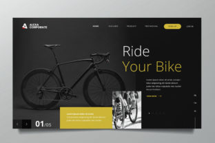 Cyclist Web Header Design
