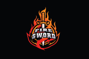 Firesword E-Sports Logo: A Creative Asset for Modern Designers