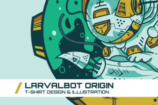 Larvalbot Origin T-Shirt Illustration
