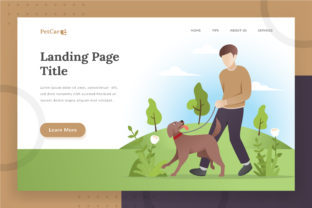 Pet Care Landing Page Illustration
